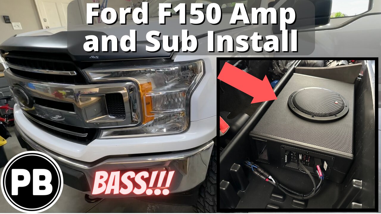 2015 - 2020 Ford F150 EASY Amp and Sub Install!