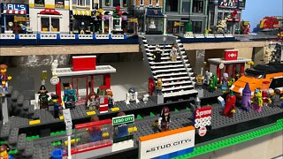 Check Out My LEGO City Train Station MOC