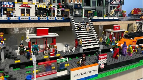 Check Out My LEGO City Train Station MOC