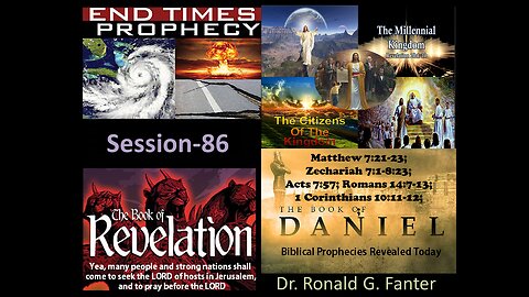 Many people and strong nations shall come to seek the LORD of hosts in Jerusalem Session 86 Fanter