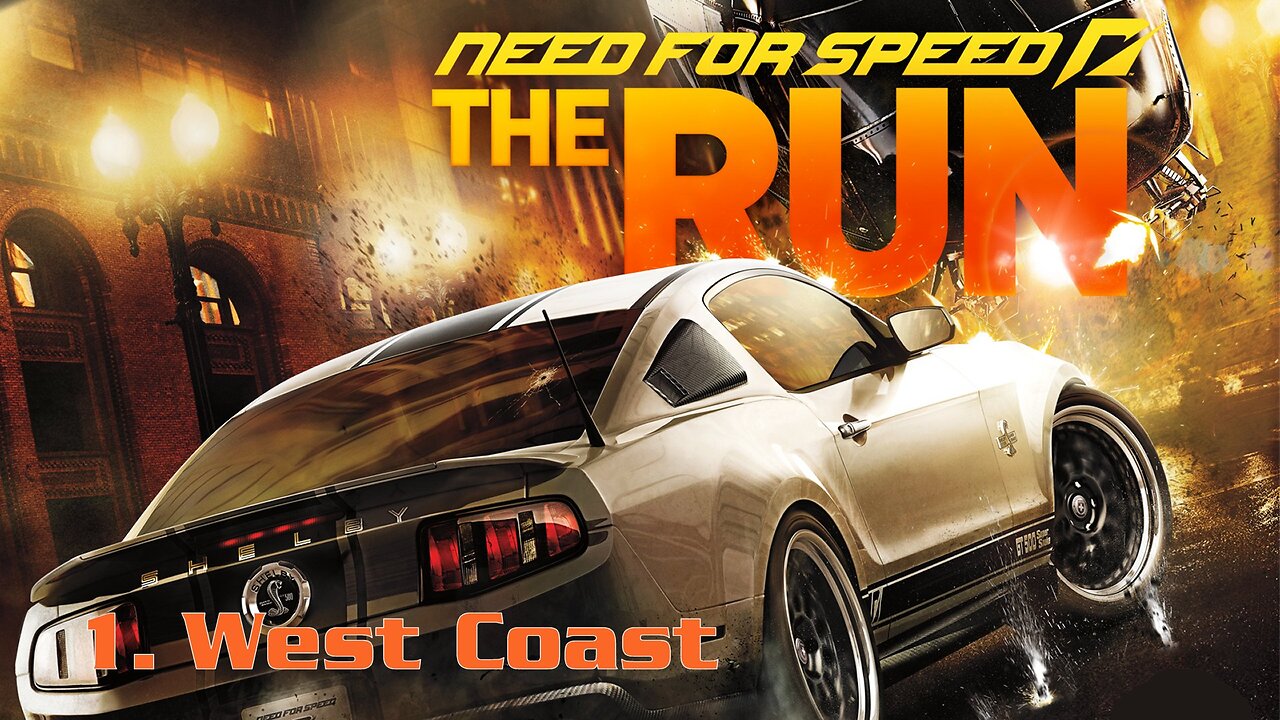 Need for Speed The Run (2011) XBox 360 Gameplay Stage 1 - West Coast