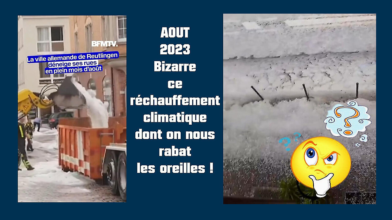 Le "réchauffement" climatique vous y croyez encore ? (Hd 720)