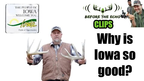 Scott Buckley on why Iowa has so many BIG bucks