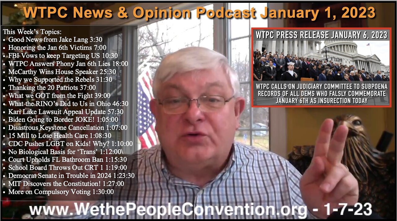 We the People Convention News & Opinion 1-7-23