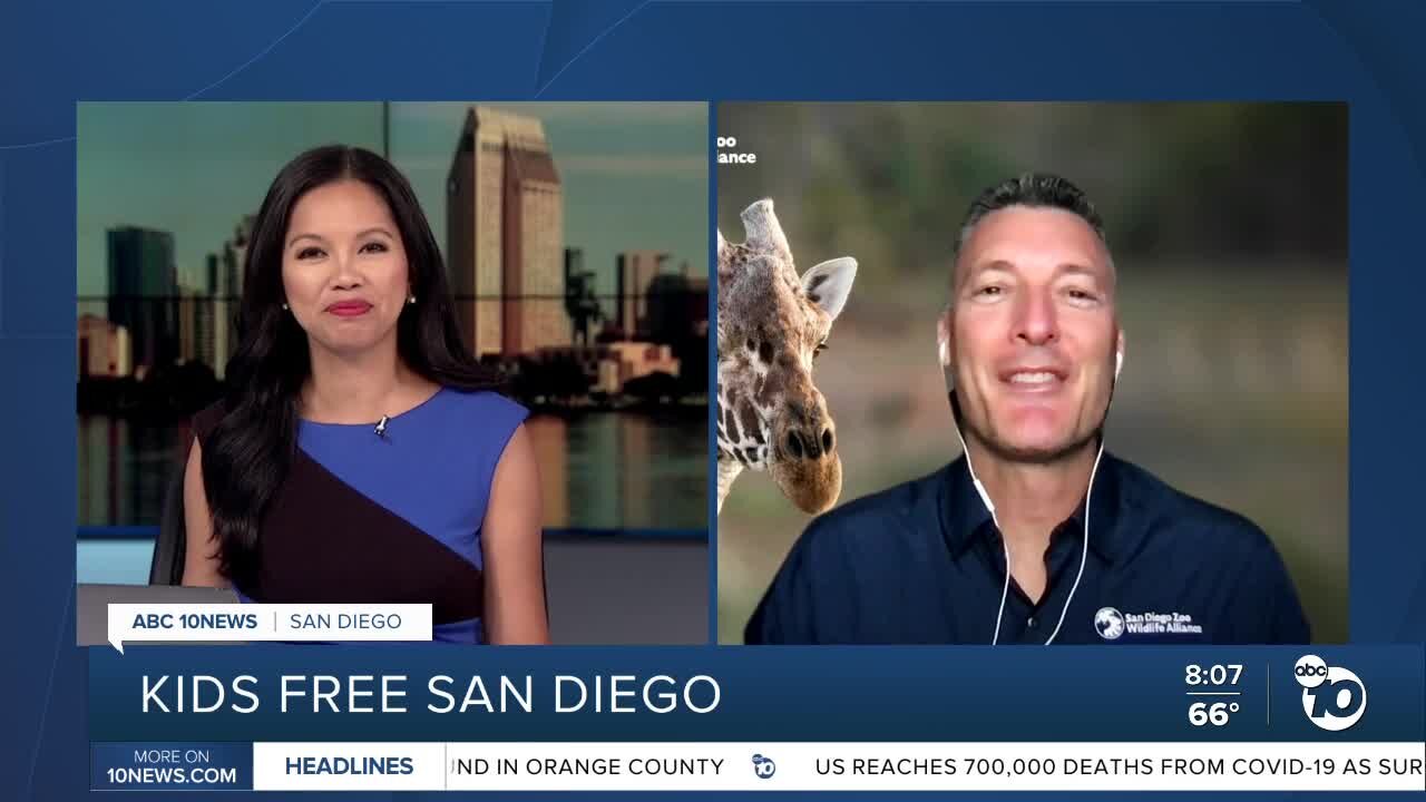 San Diego Zoo celebrates Kids Free San Diego in October