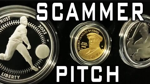 US GOVT. ISSUED N-WORD Gold & Silver Coins! (Scammer offers pitch)