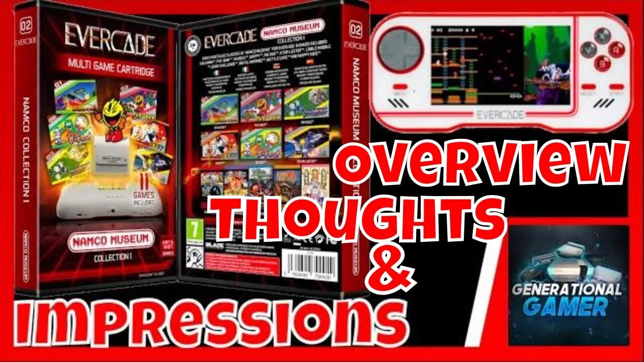 Evercade All Hype? Namco Museum Collection 1 (Meh!) Reviewed