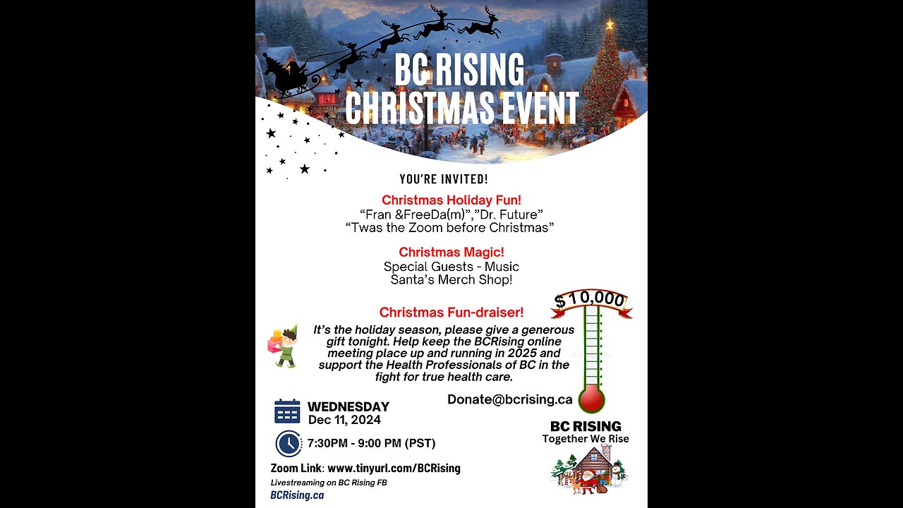 BC Rising Christmas Event - Dec 11, 2024