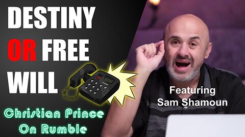 HEATED DEBATE - Predestination VS Free Will. Muslim Challenges CP! Sam Shamoun Calls In.
