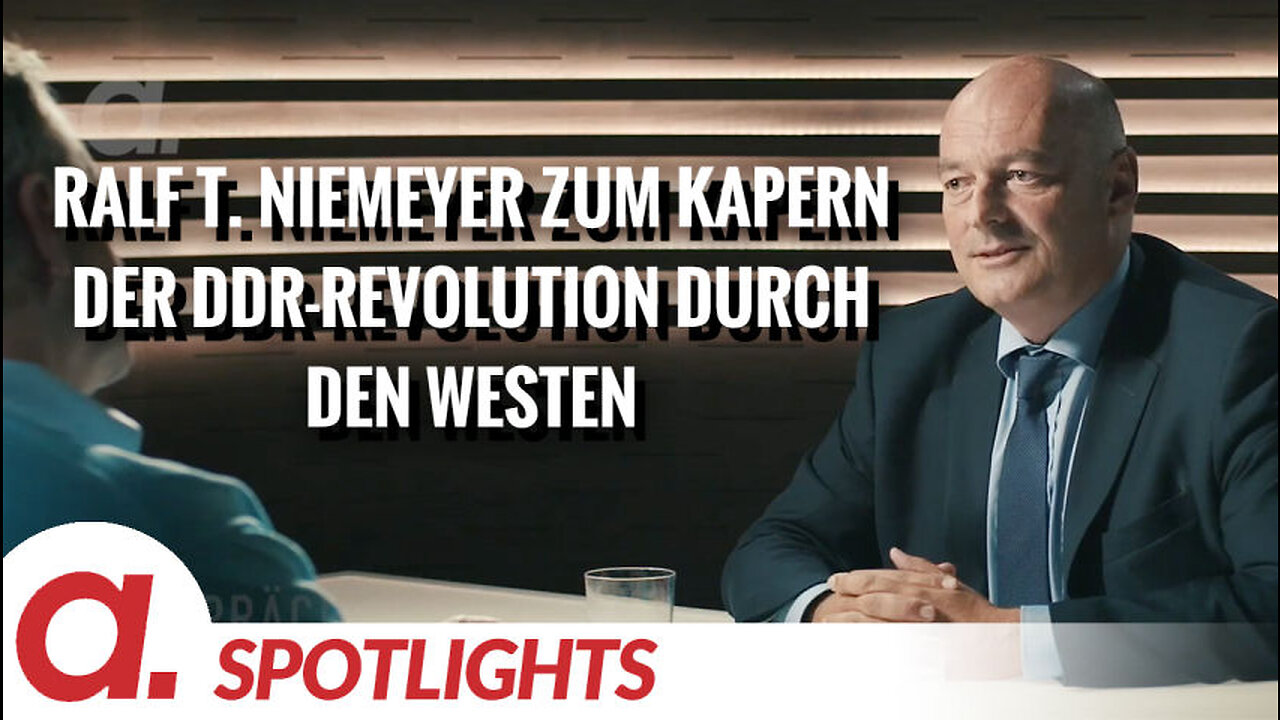 Spotlight: Ralf T. Niemeyer zum Kapern der DDR-Revolution durch den Westen