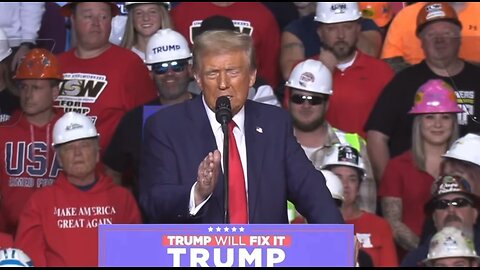 FAMILY PAY FOR BULLET! Trump on Xi Drug Quick Trial - Pittsburg PA FINAL rally