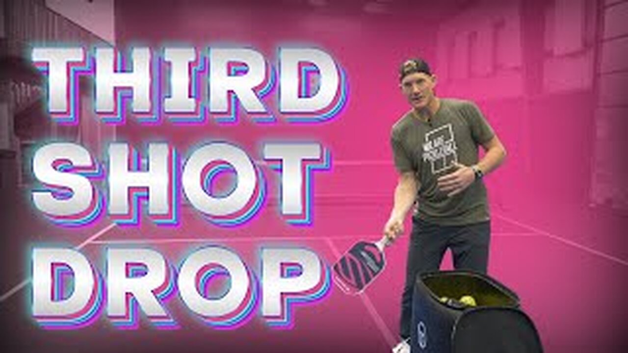 Titan Ball Machine: 3rd Shot Drop Drill, Cincola Pickleball QR code