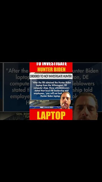 FBI Refused Hunter Biden Investigation: Multiple Whistleblowers #hunterbiden #fbi #shorts