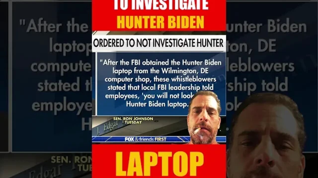 FBI Refused Hunter Biden Investigation: Multiple Whistleblowers #hunterbiden #fbi #shorts