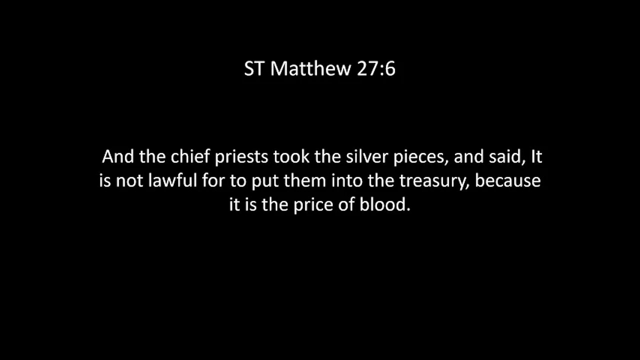 ST Matthew Chapter 27