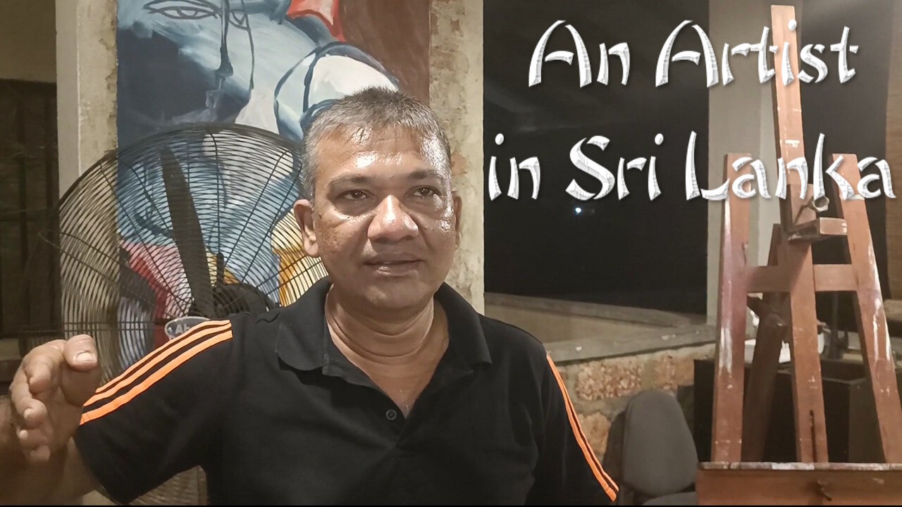 An Artist in Sri Lanka