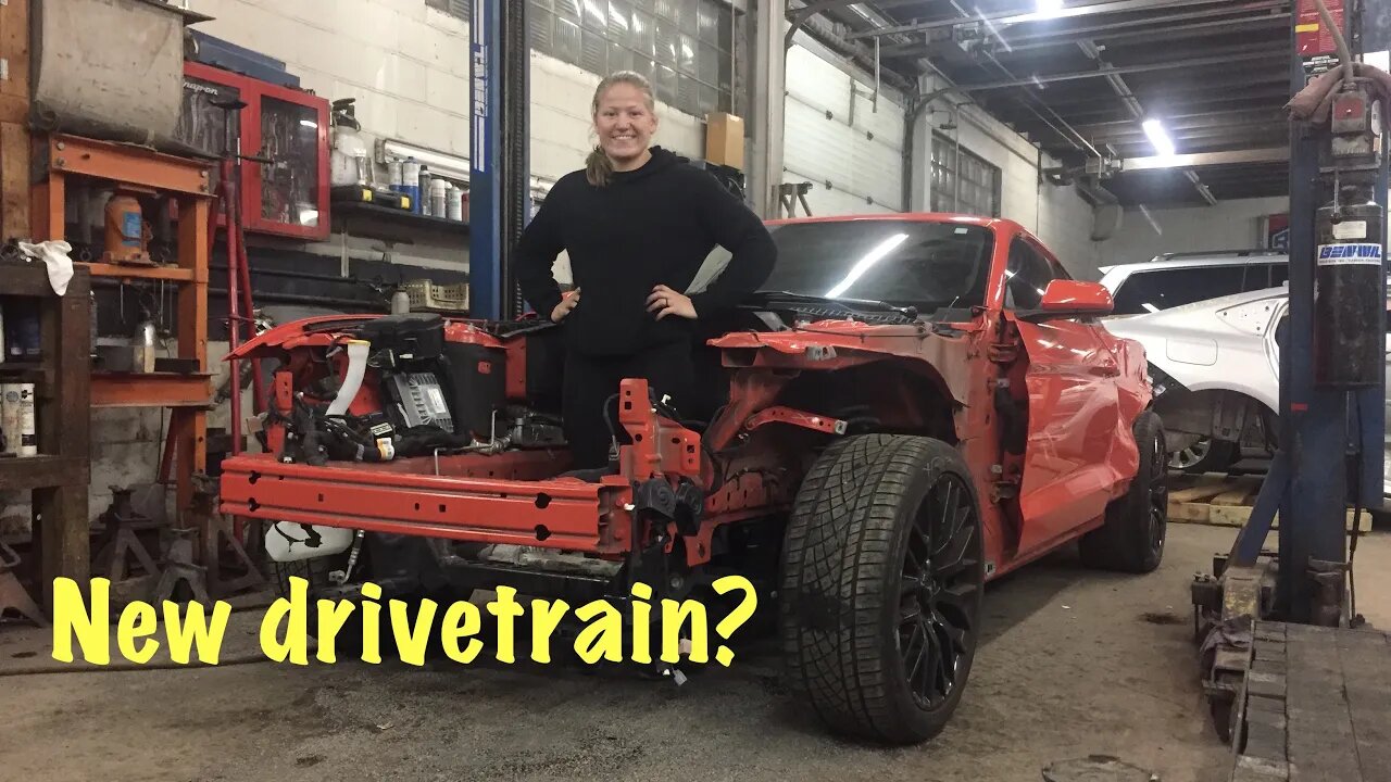 Stripping the donor 2015 Mustang GT S550 for our 1965 project part 3