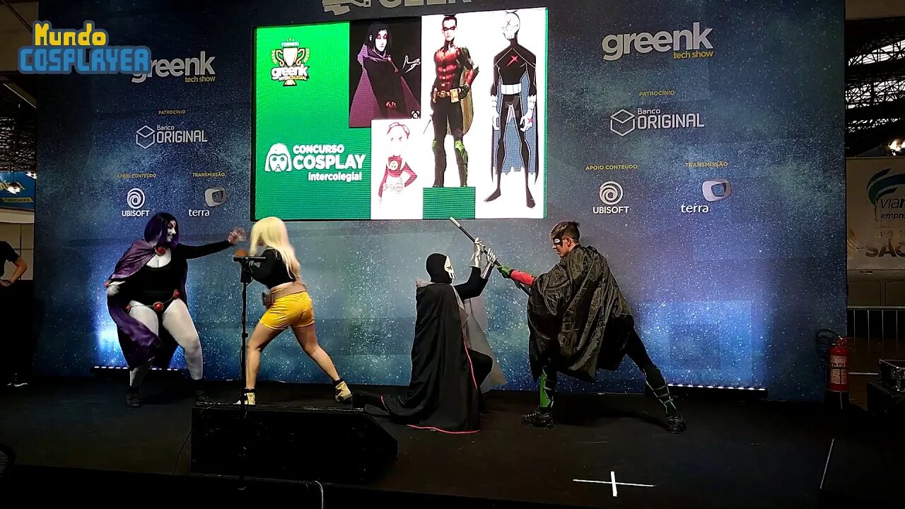 Jovens Titãs - Concurso Cosplay Intercolegial - Greenk Tech Show 2019