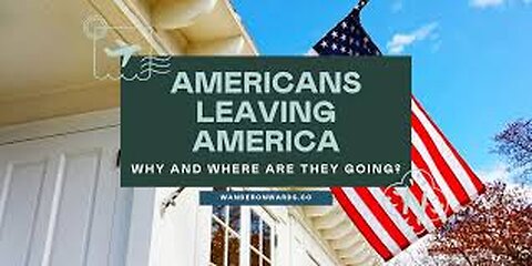 David Baumblatt #105: Americans leaving the USA and Blue States