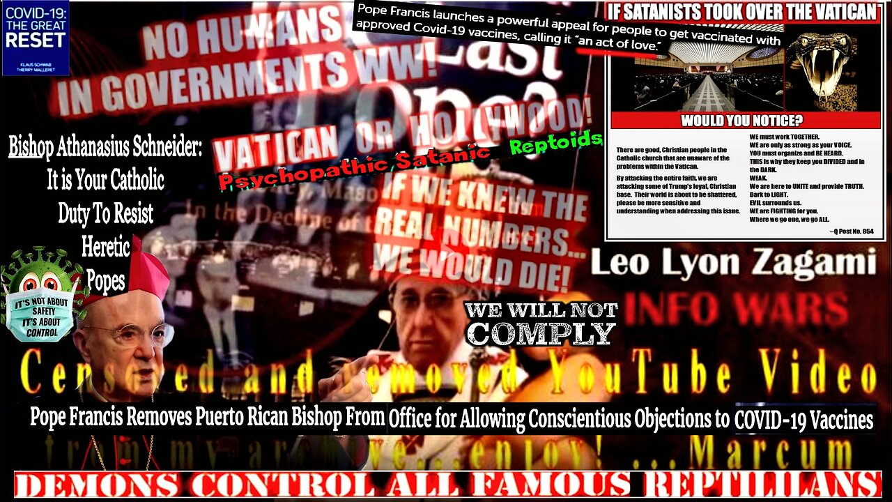 Demonic Possession of the Vatican Exposed! - Leo Lyon Zagami – re-post