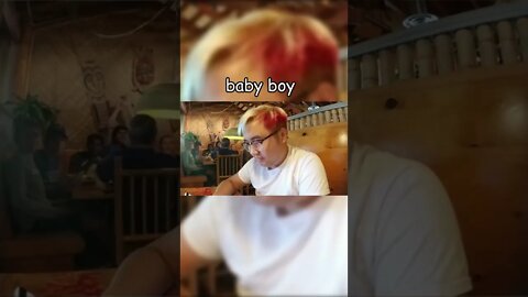 Streaming in a Restauraunt pt. 1 with @Asian Andy #shorts