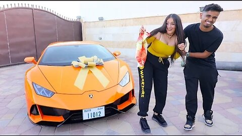 DUBAI'S RICHEST KID 19TH BIRTHDAY CAR SURPRISE