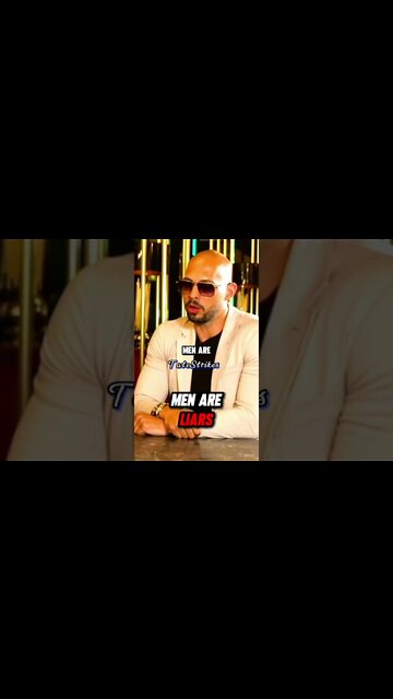 "MEN ARE LIARS" | ANDREW TATE ON MEN