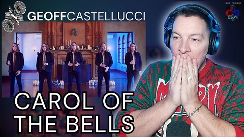 FIRST TIME HEARING Geoff Castellucci - CAROL OF THE BELLS 🇺🇲 Bass Singer Version | REACTION
