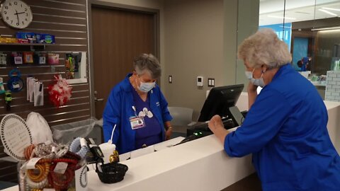 McLaren Greater Lansing volunteer celebrating 44 years of service