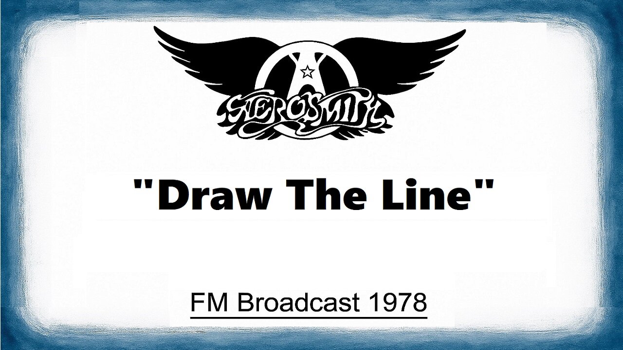 Aerosmith - Draw The Line (Live in Boston, Massachusetts 1978)