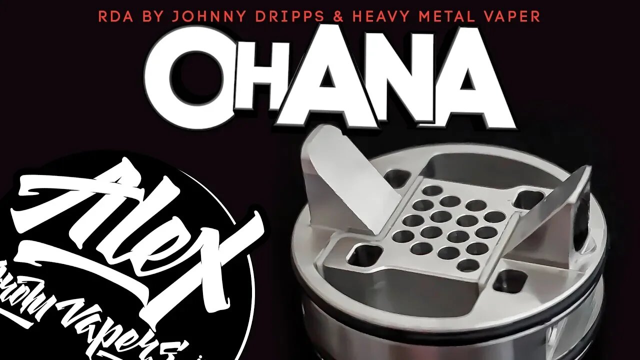 ВКУС 10/10, НООО.... l Ohana RDA by Johnny Dripps & Heavy Metal Vaper l Alex VapersMD review 🚭🔞