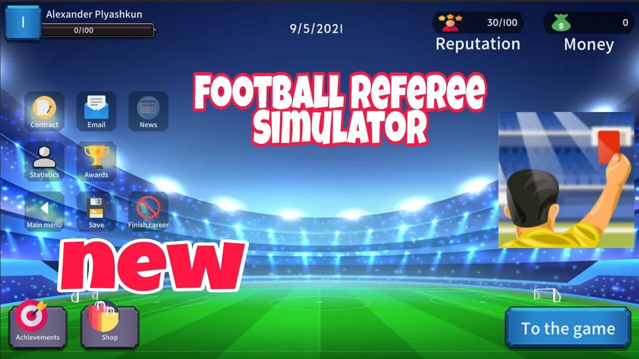 Football Referee Simulator - Become the best court in the world! - for Android