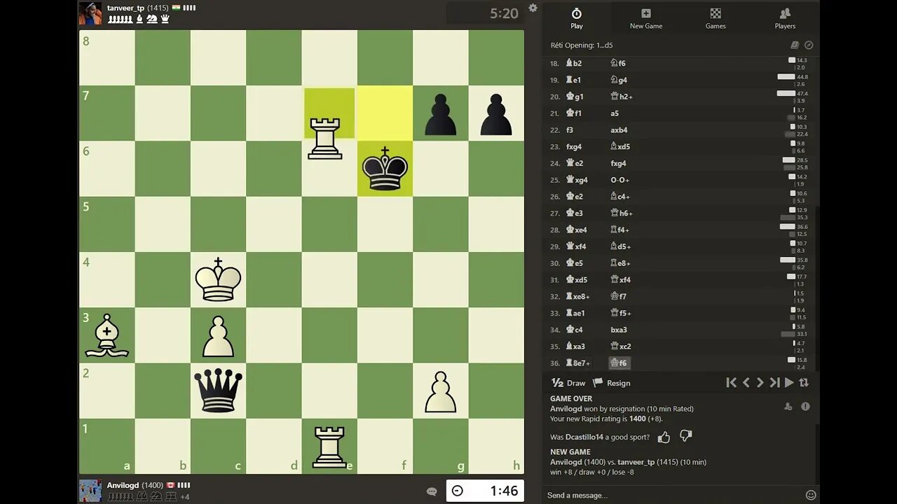 Daily Chess play - 1408 - Should I have drawn Game 2 or went for the Win?