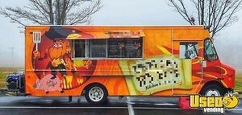 Turnkey - 2000 27' Grumman Olson Step Van | Diesel Food Truck Restaurant on Wheels for Sale