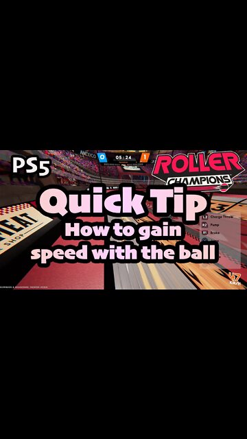 How to Ride FAST with the Ball in Roller Champions | Quick Tip #shorts