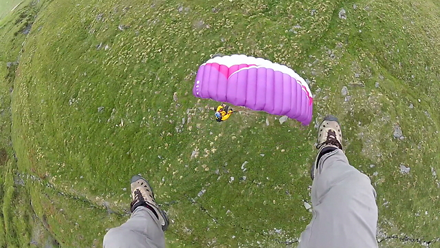 Pilots Fly Feet From The Ground At 60mph