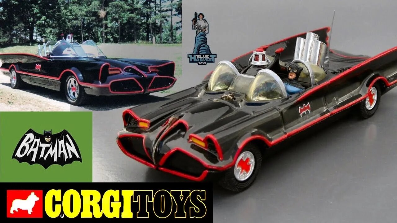 CORGI BATMOBILE TV VERSION RESTORATION PART 2