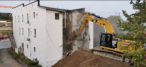Démolition Bloc à Beauceville- 15-09-2020 (MONTÉ)