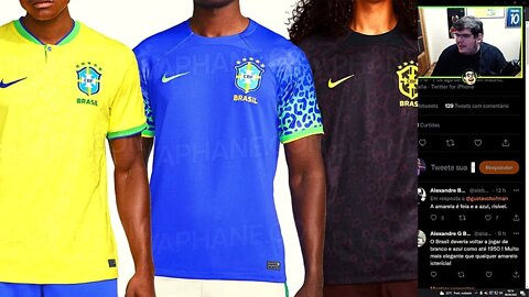 AS 3 CAMISAS DO BRASIL PARA A COPA | Cortes do Casimito