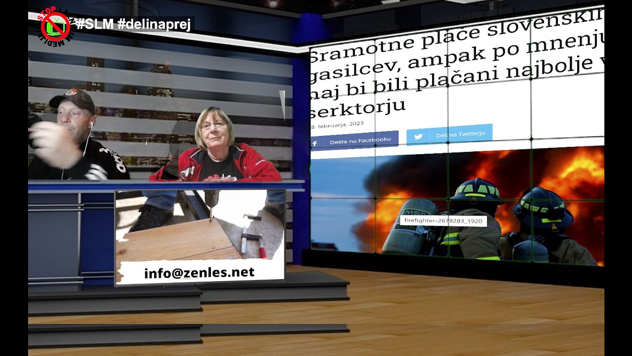 Živko in Vera - odprti mikrofon 041 205 402 - Gasilci, protesti, Kučan in še kaj...