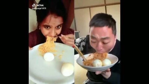 Y2Mate is Funny Food Challange On TikTok Who will win INDIA Vs CHINA Be Me Stick IYY1IIPIKoQ 72