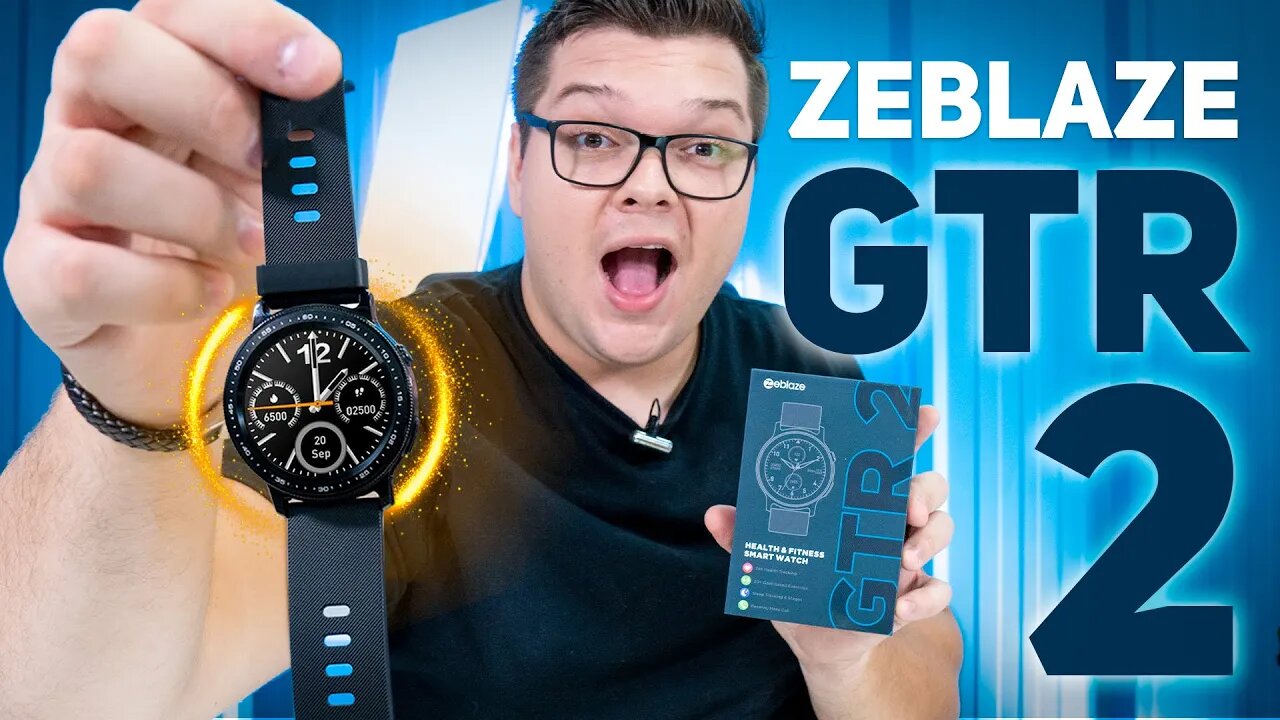 Zeblade GTR 2 | Esse SMARTWATCH IMPRESSIONA PELO PREÇO!