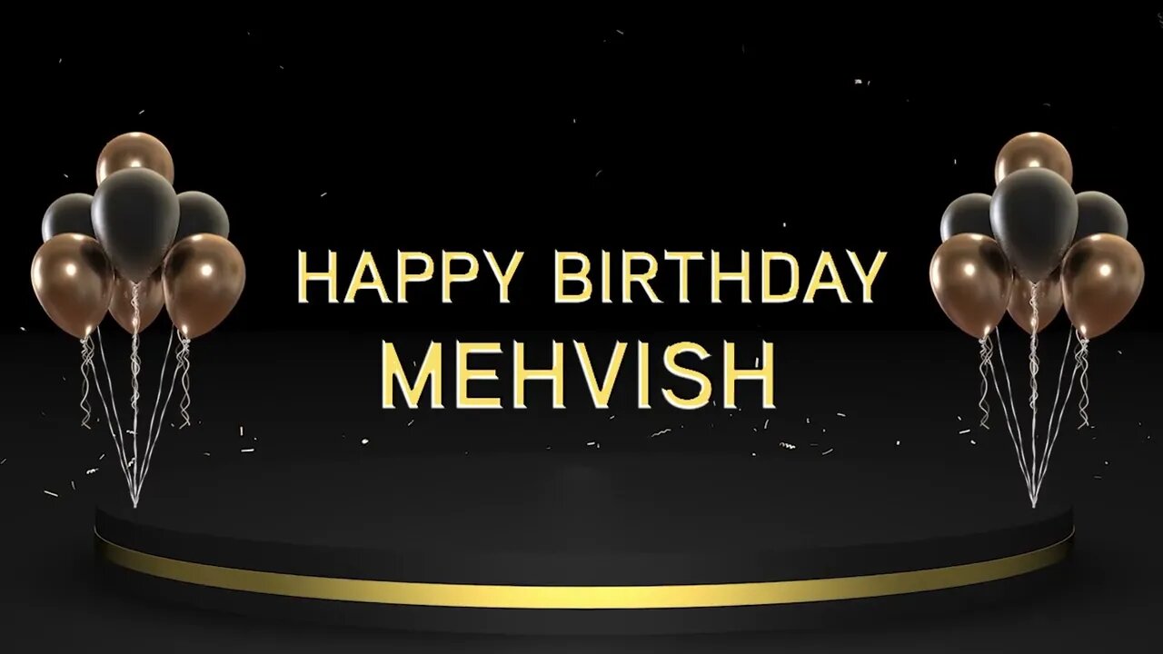 Wish you a very Happy Birthday Mehvish