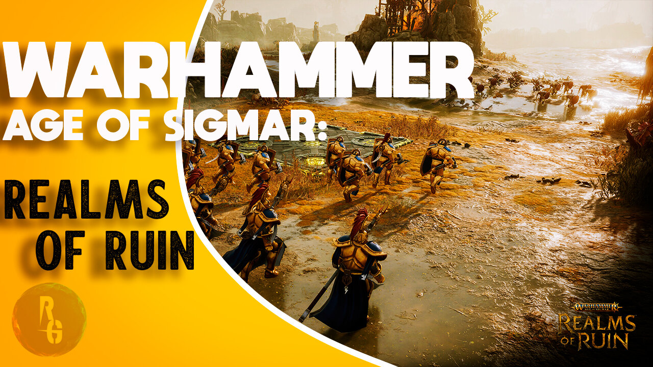 Warhammer Age of Sigmar: Realms of Ruin - Stormcast Eternals & Orruk Kruleboyz Gameplay