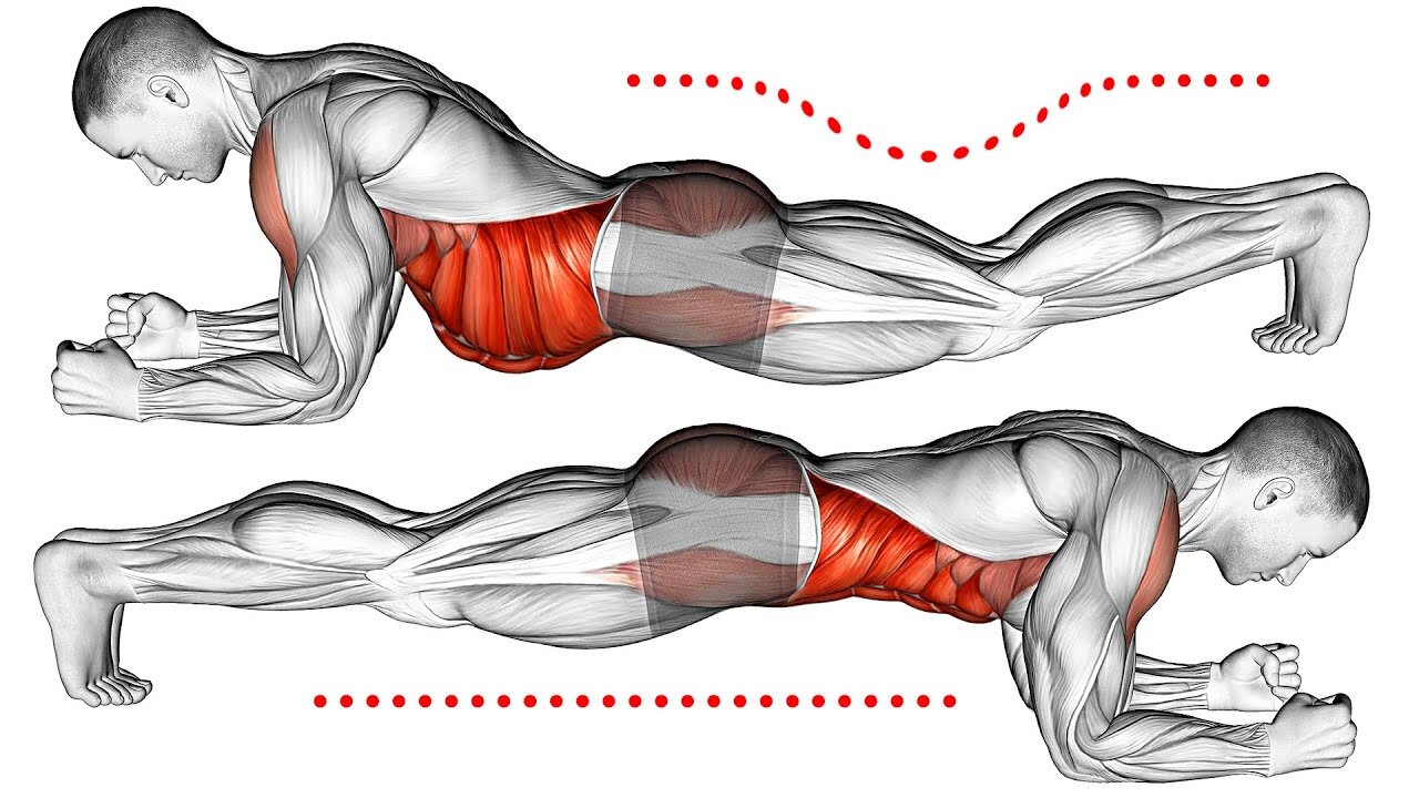 5-Min Different Planks to get 6 Pack Abs