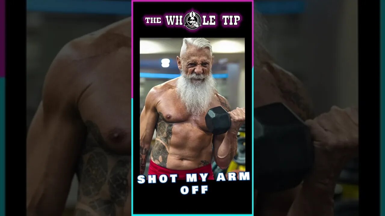 SHOT MY ARM OFF - the Whole Tip Daily #shorts #short