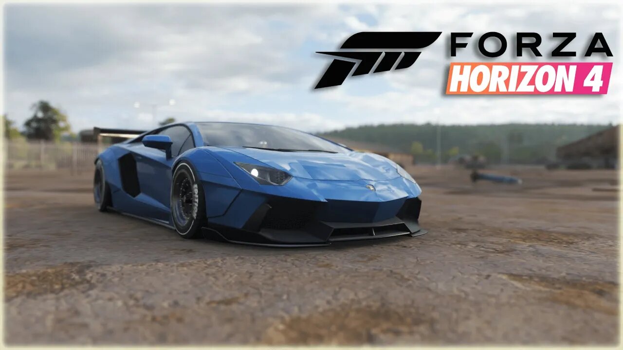 Lamborghini Aventador LP 700-4 Forza Editon | Forza Horizon 4 | Logitech G29 + H Shifter