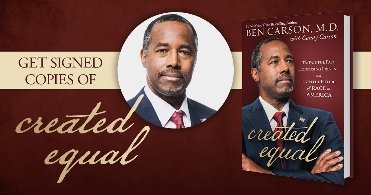 Dr. Ben Carson Book Signing & Interview | Created Equal