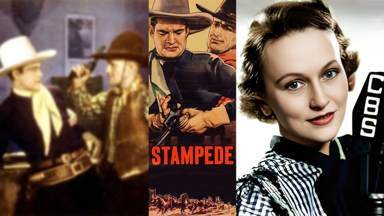 STAMPEDE (1936) Charles Starrett, Finis Barton & J.P. McGowan | Drama, Western | B&W