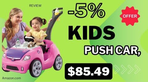 Whisper Ride II Kids Push Car, Ride On Toddler Car, Buy Offer #amazon